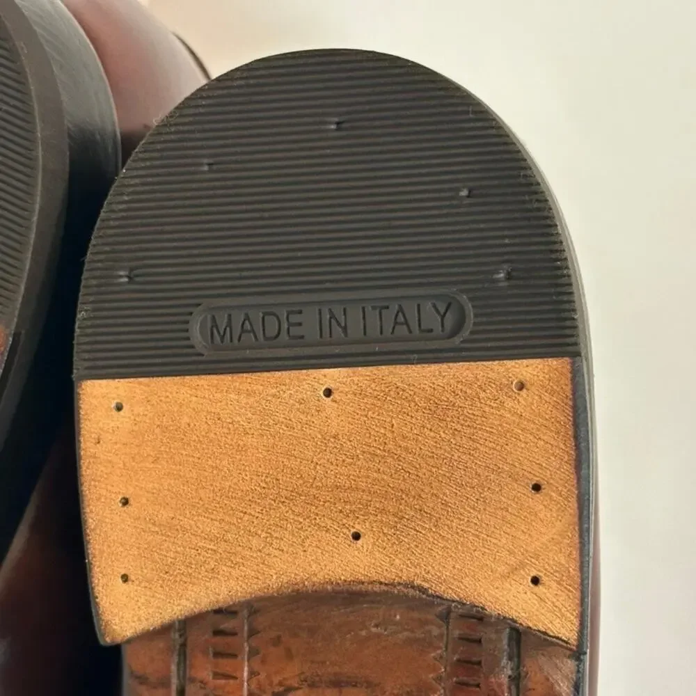 NEW HEELS Rancourt & Co. x Cole Haan Split Toe Derby Made in Maine USA 9 D